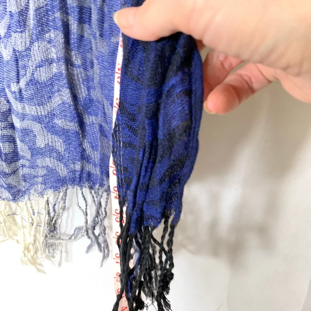 Blue Ombre Scarf